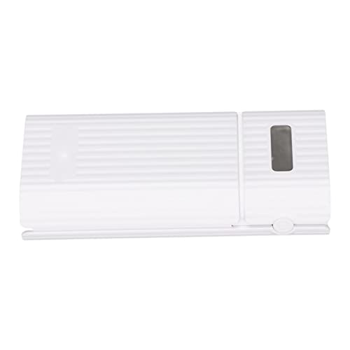 Battery Storage Box, 21700 Battery Power Bank 2 Output Type-C Tablet Computer, Convenient for Reliable Portable Rapid Charging (White)