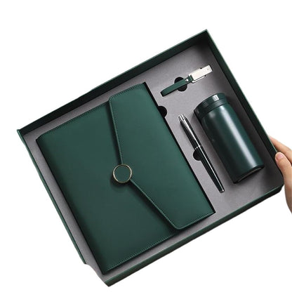 Notebook Power Bank Laptop Gift Box Set Business Notepad Multifunctional Power Book