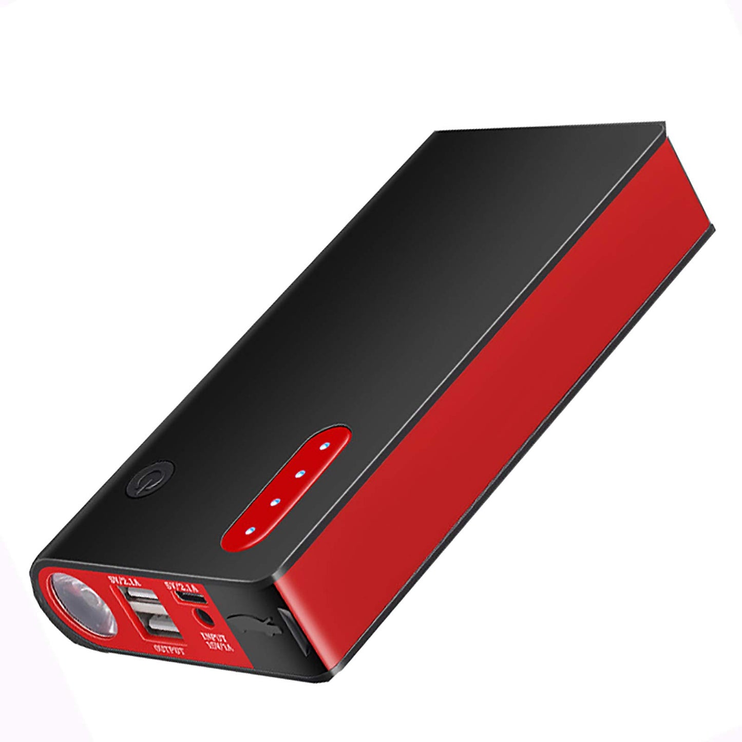 18000Mah External Battery Pack Car Emergency Starting Power for Capacity Bank Compatible Charger Banks Led Lights (4 Pieces) Standard Version 18000